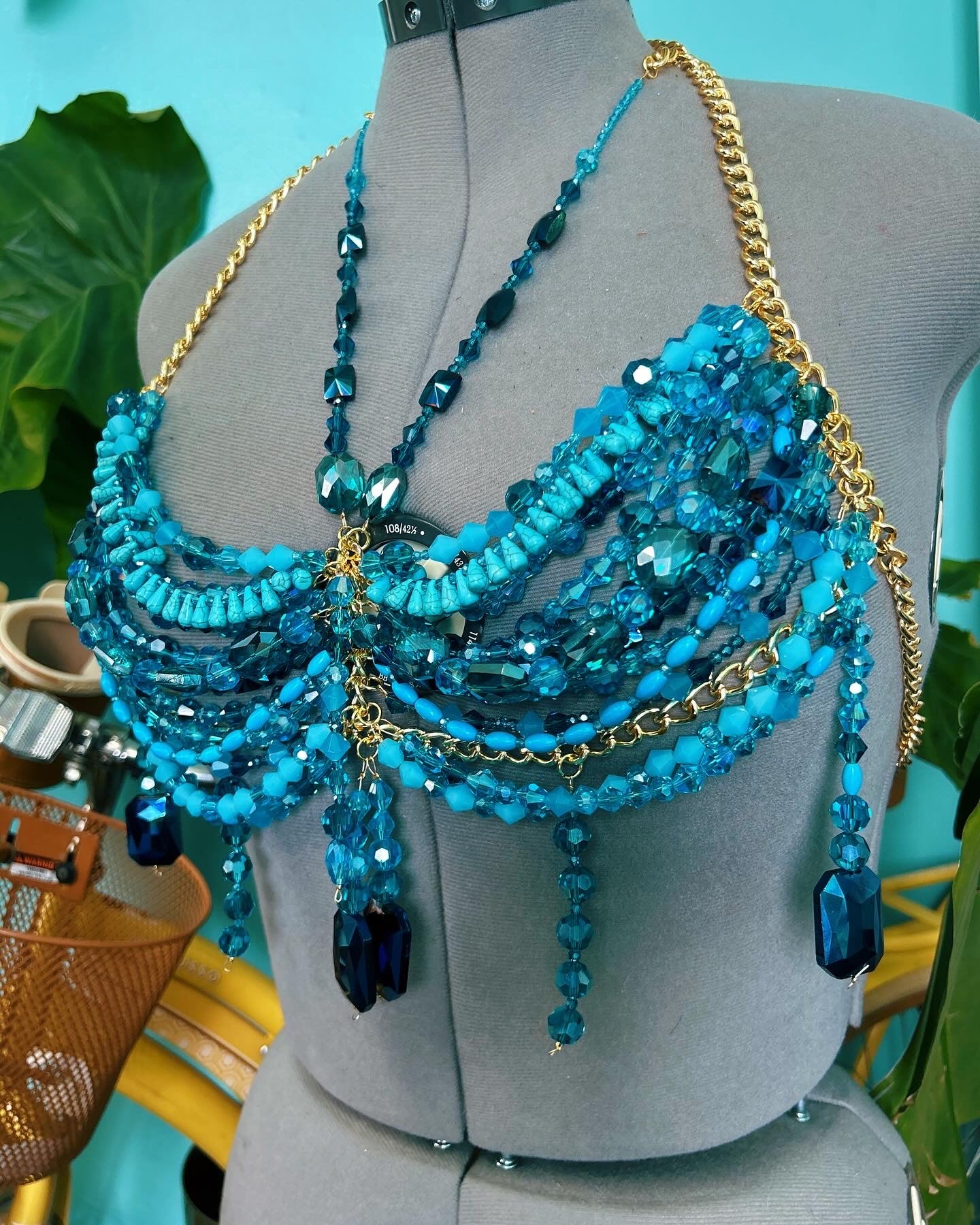 Beaded Bralette Set | Mariposa