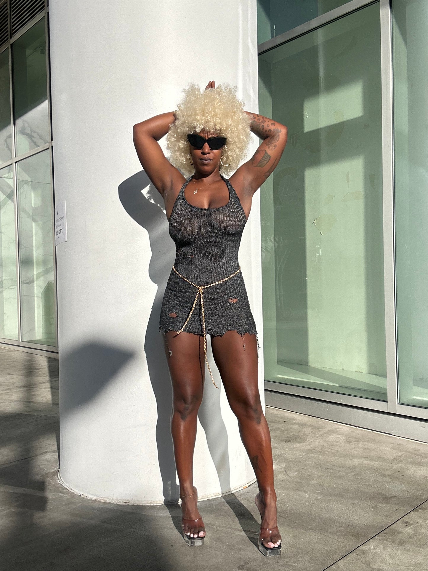 Paris Noire Mini Dress