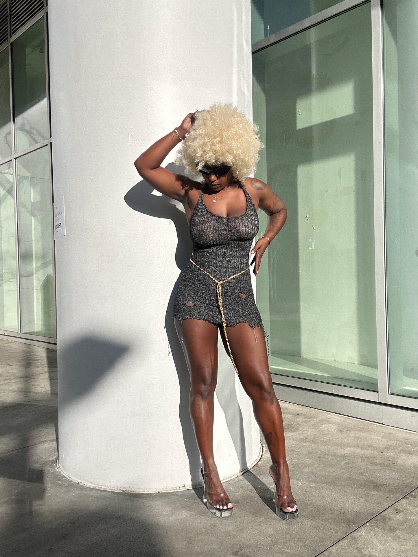 Paris Noire Mini Dress