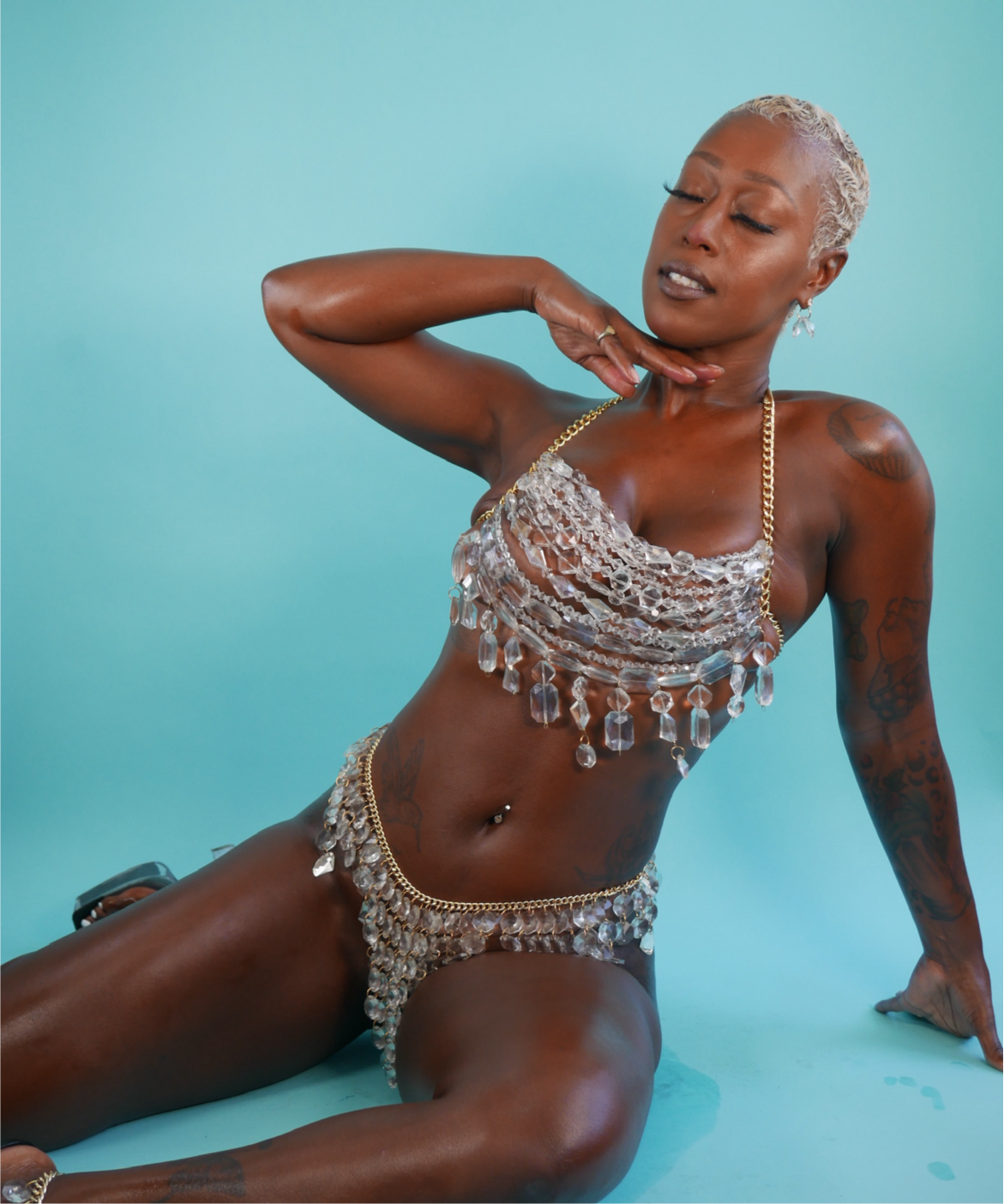 Beaded Bralette Set | Clarity