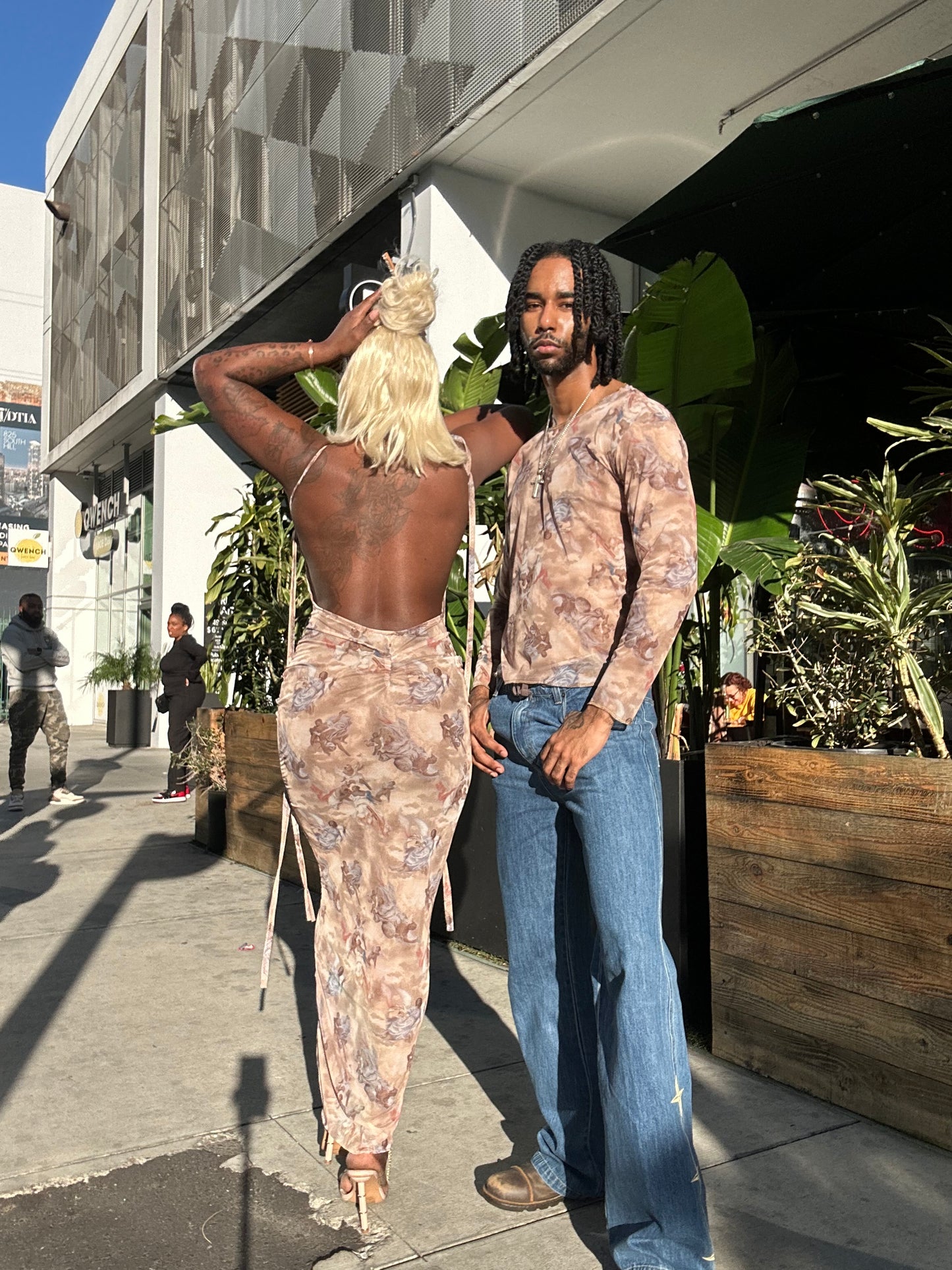 Agne Noire Maxi Dress