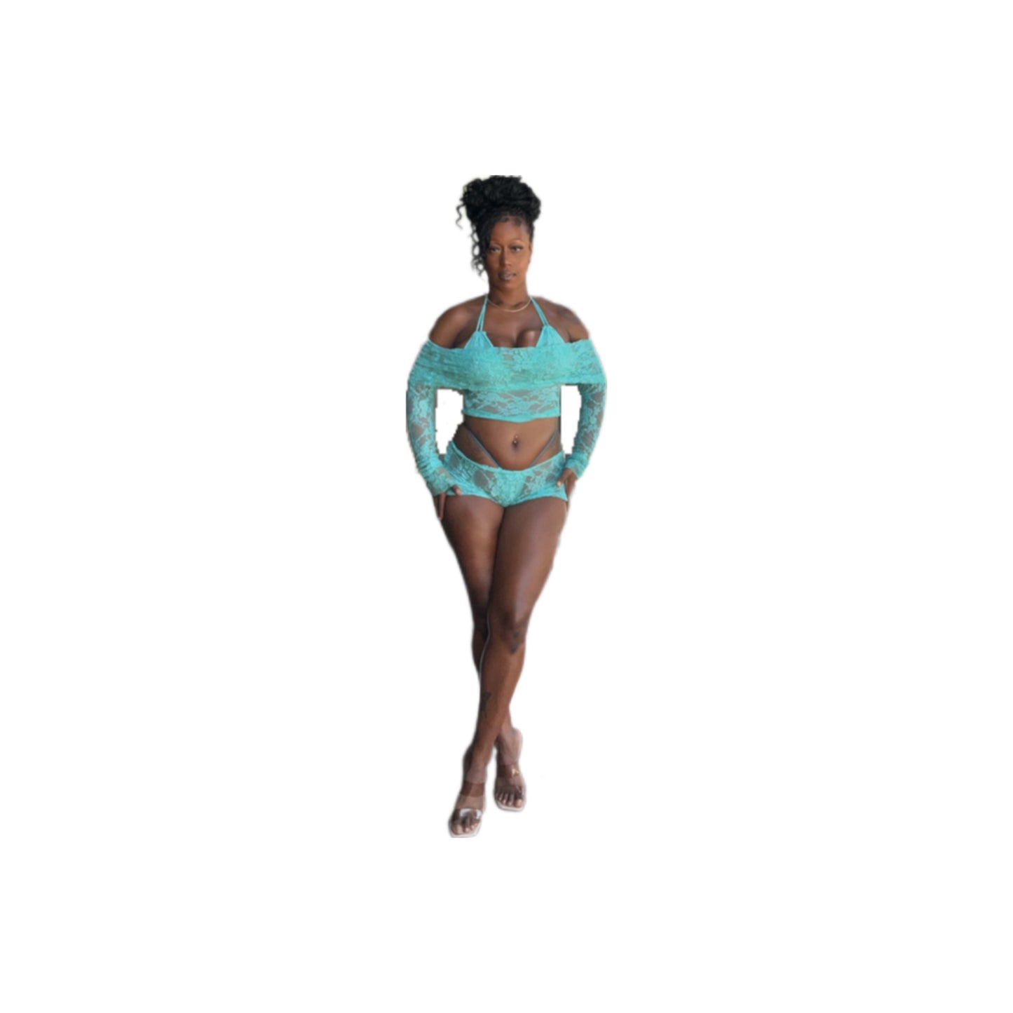 Hanna Short Set- Lace