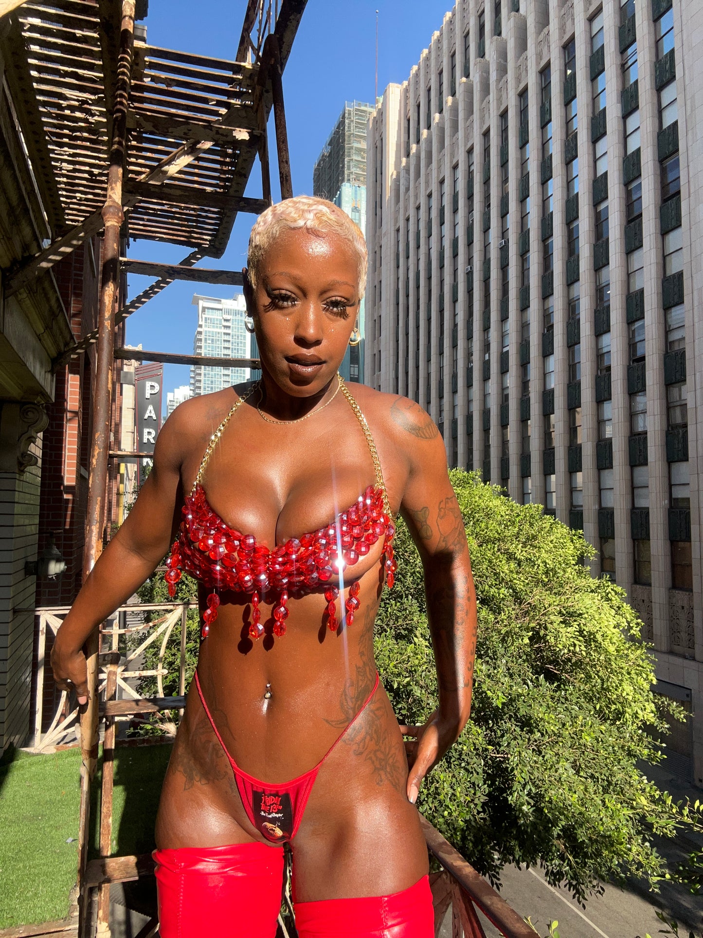 Beaded Bralette| Scarlett