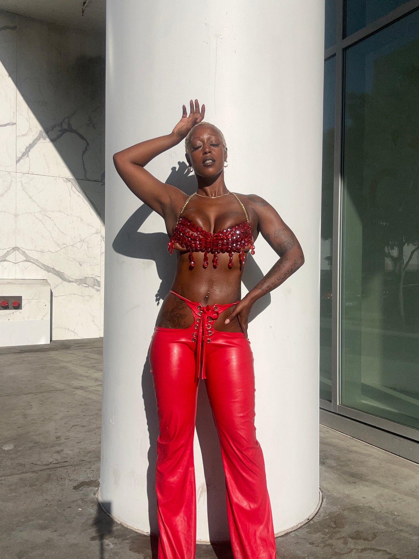 Beaded Bralette| Scarlett