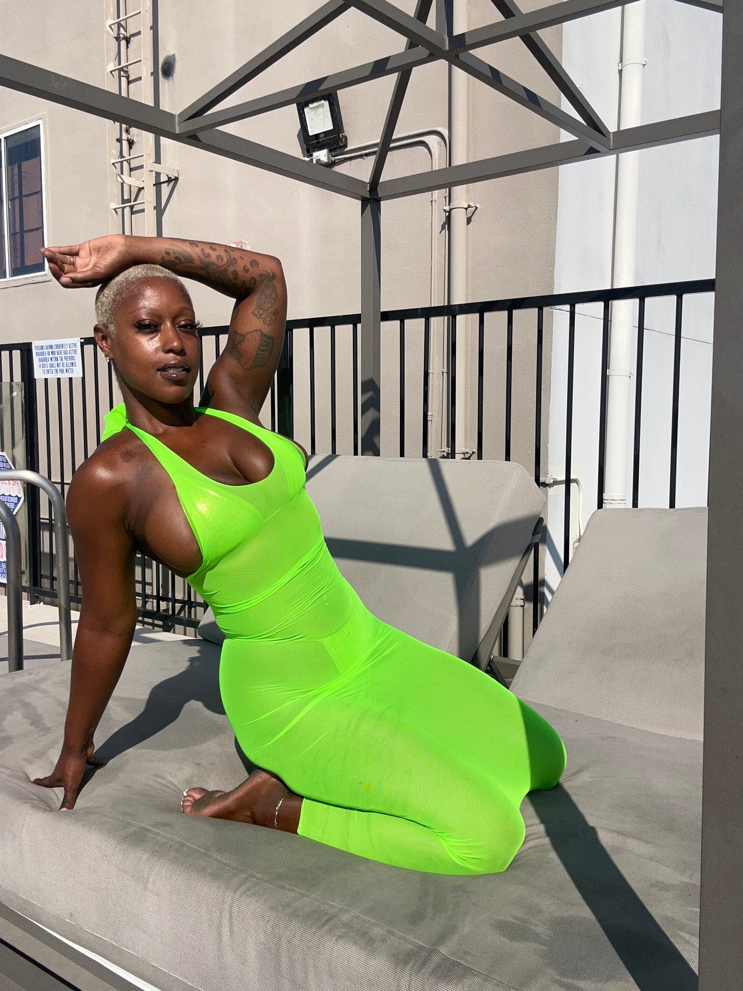 Transparency Maxi Dress