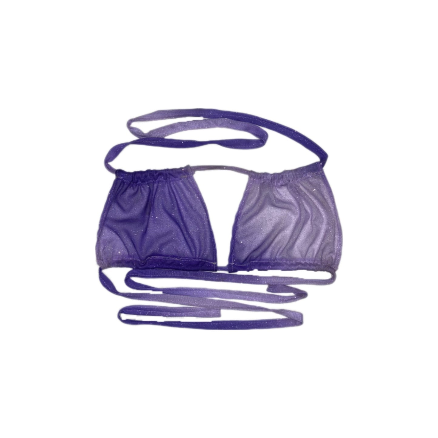 Zaria Mini Skirt Set- Purple Ombré
