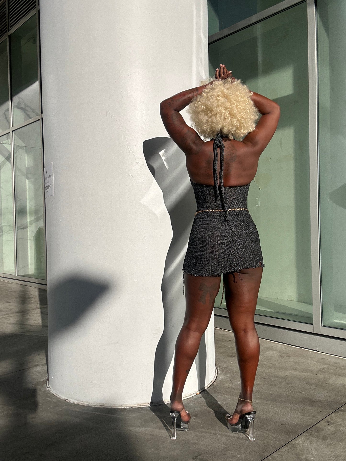 Paris Noire Mini Dress