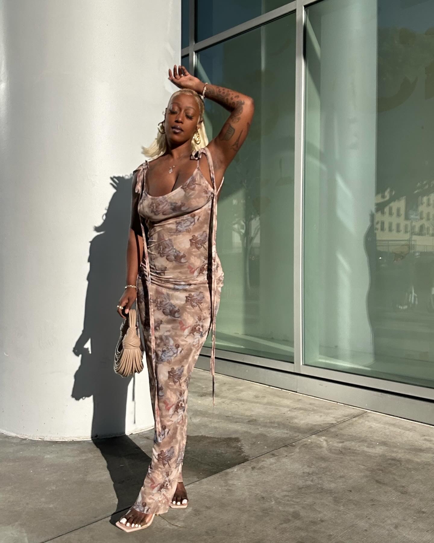 Agne Noire Maxi Dress