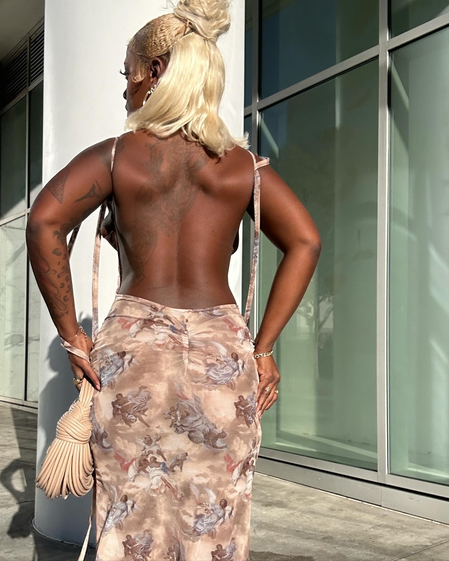 Agne Noire Maxi Dress