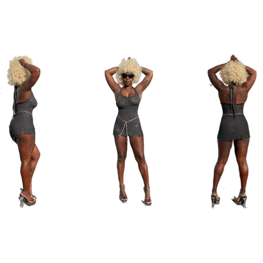 Paris Noire Mini Dress