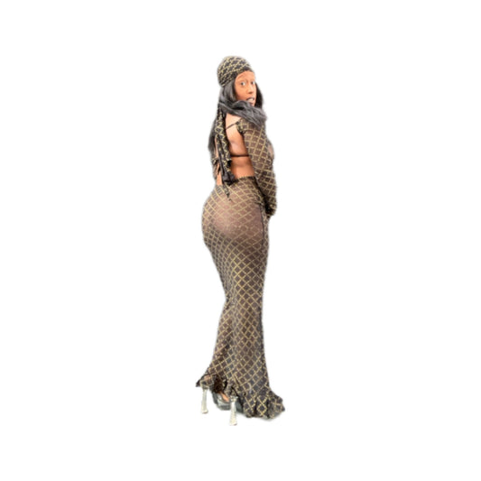 Iris Maxi Dress Set