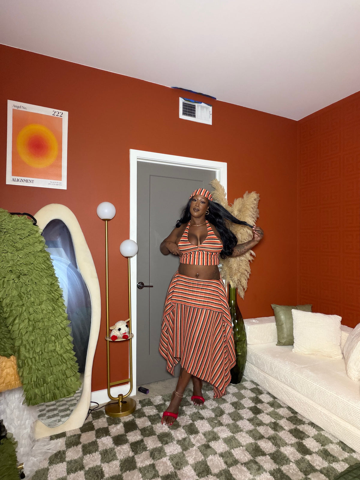 Ureya Maxi Skirt Set